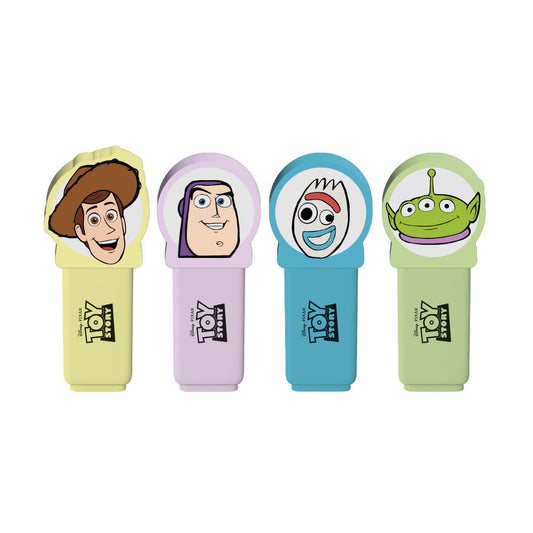 Set of 4 topper highlighters Toy Story Disney Pixar