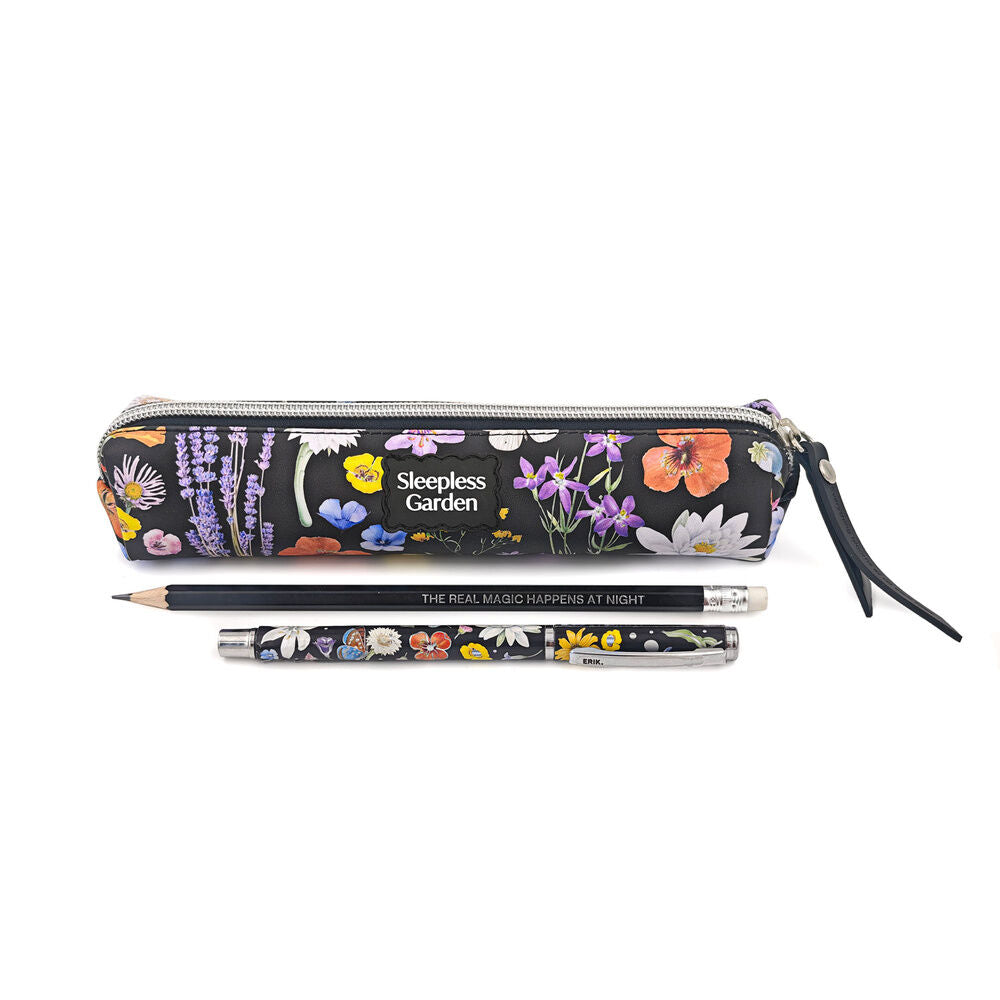 sleepless garden pencil case  pen and pencil case set