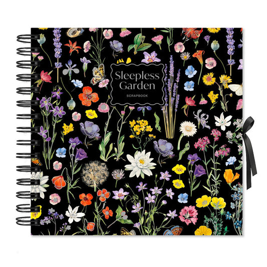 sleepless garden scrapbook photo album