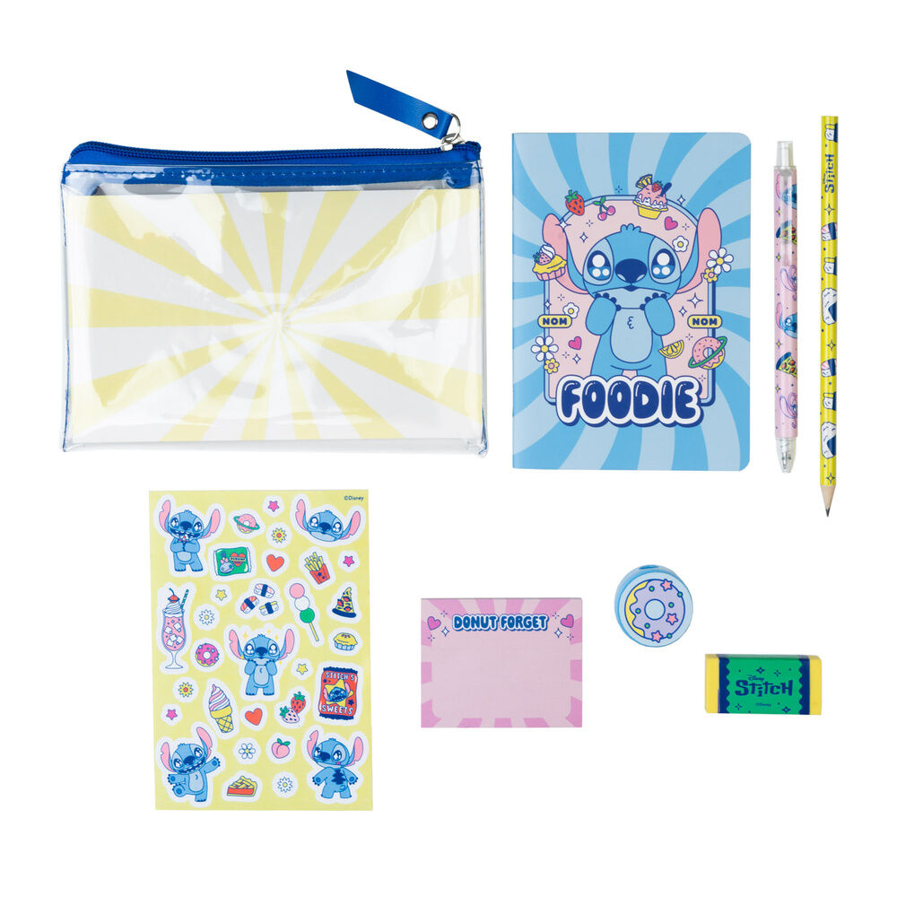 Stitch Disney stationery set