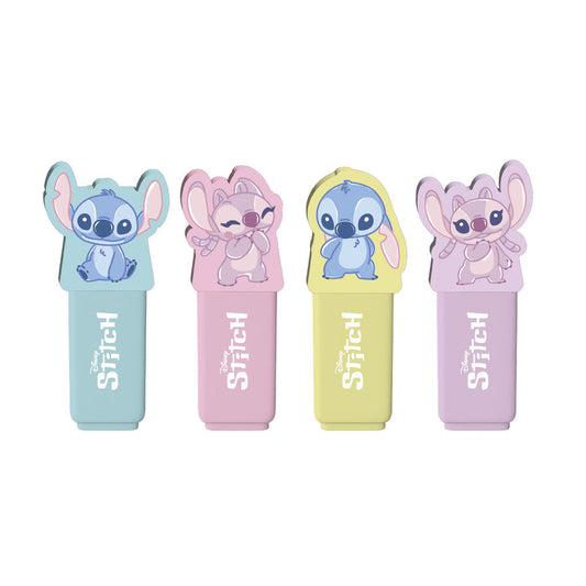 set of 4 disney stitch topper highlighters