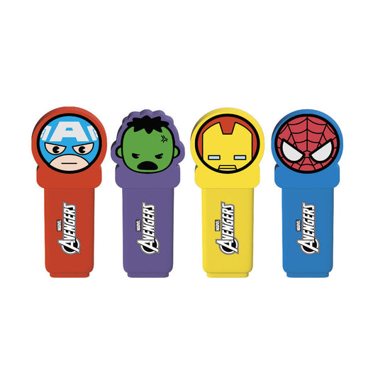 Set of 4 Avengers Marvel highlighter toppers