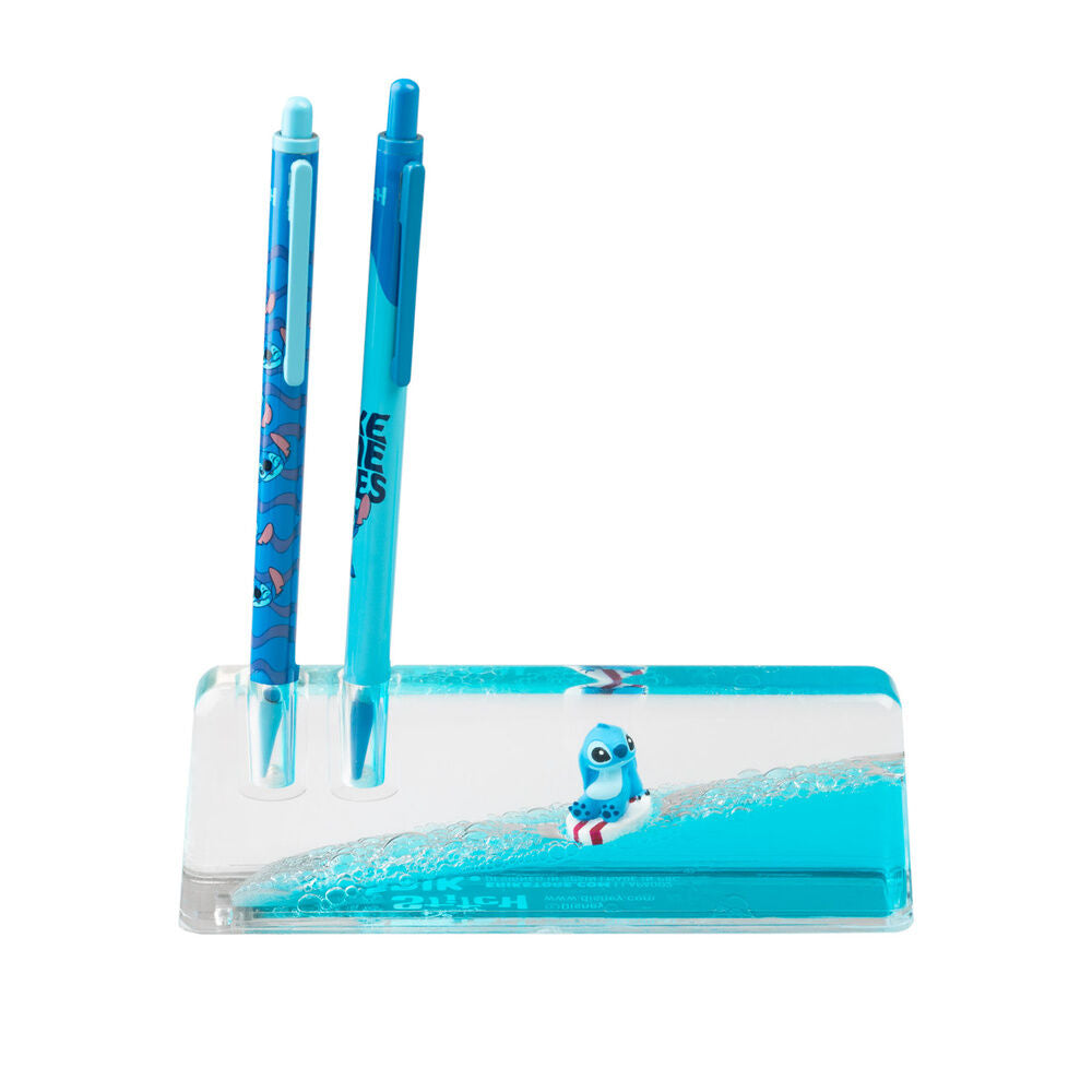 acrylic base  pencil and pen stitch disney