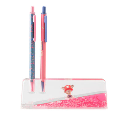 acrylic base  pencil and pen chopper one piece