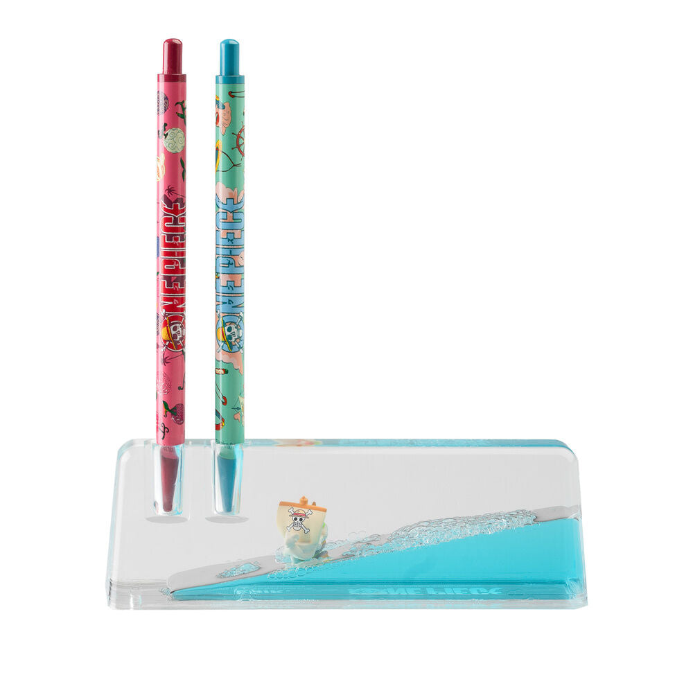 Base acrylique + crayon et stylo Going Merry One Piece