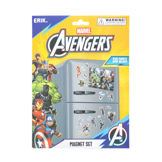 avengers marvel die cut magnet set