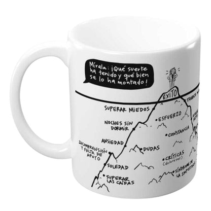 pedrita parker's "success" mug