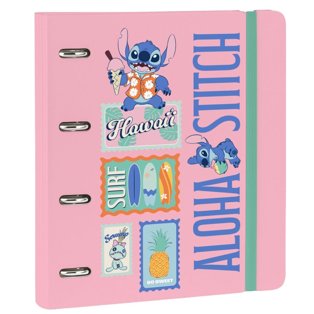 stitch disney 4 ring binder