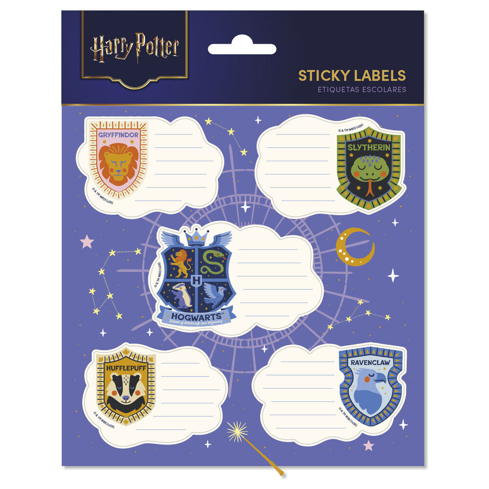premium harry potter adhesive labels