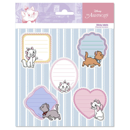 premium adhesive labels marie the aristocats disney