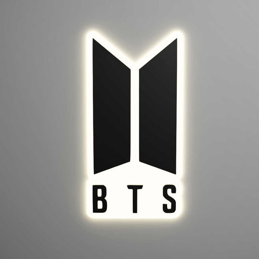 bts logo lamp