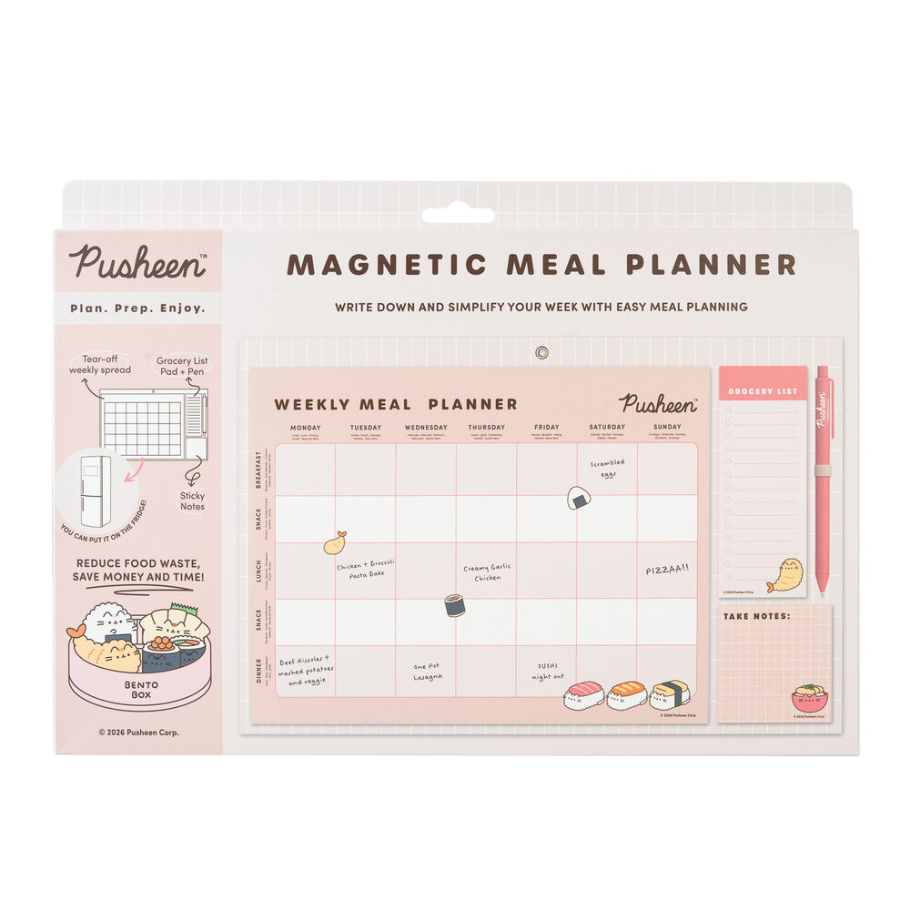 Pianificatore di pasti magnetico Sushi Roll Pusheen
