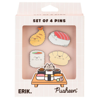 Set di 4 spiedini per sushi a forma di Pusheen