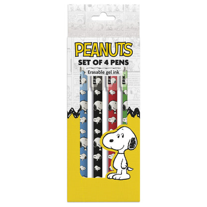 Verschiedene radierbare Snoopy Stifte