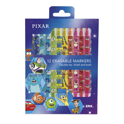 Set mit 12 radierbaren Disney Pixar Markern