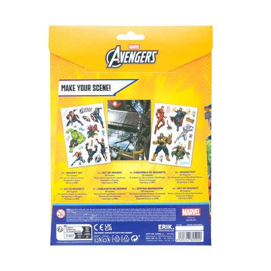 Avengers Marvel Die Cut Magnet Set
