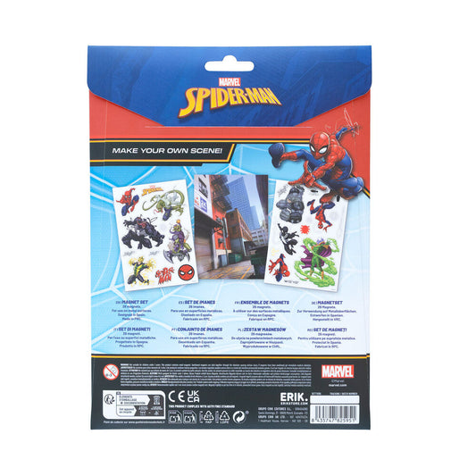 Spiderman Marvel Die Cut Magnet Set