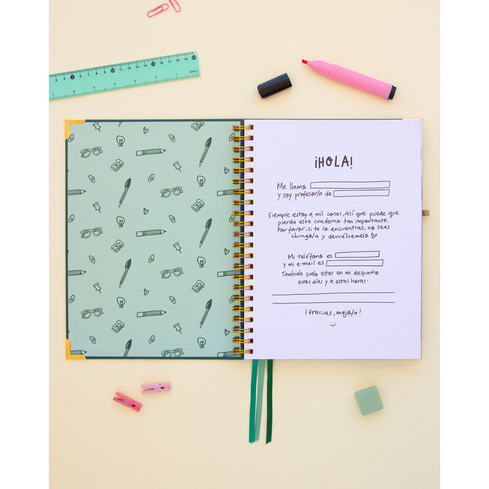 Premium A4 Notebook for Teachers Pedrita Parker