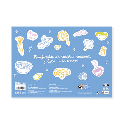A4 Wochen Speiseplaner von Pedrita Parker