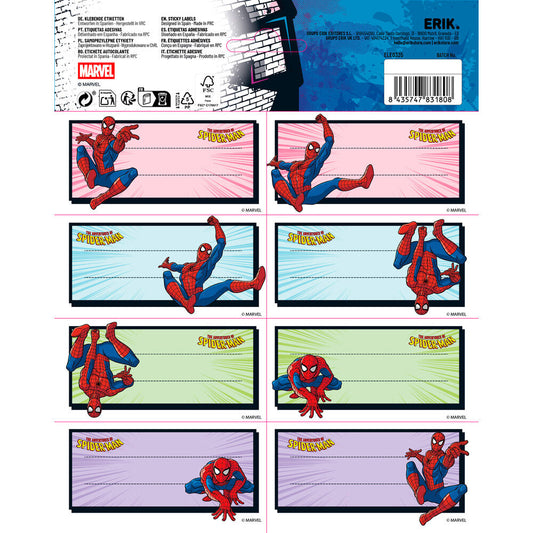 Naklejki Spider-Man Marvel