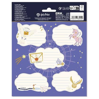 Premium Harry Potter adhesive labels