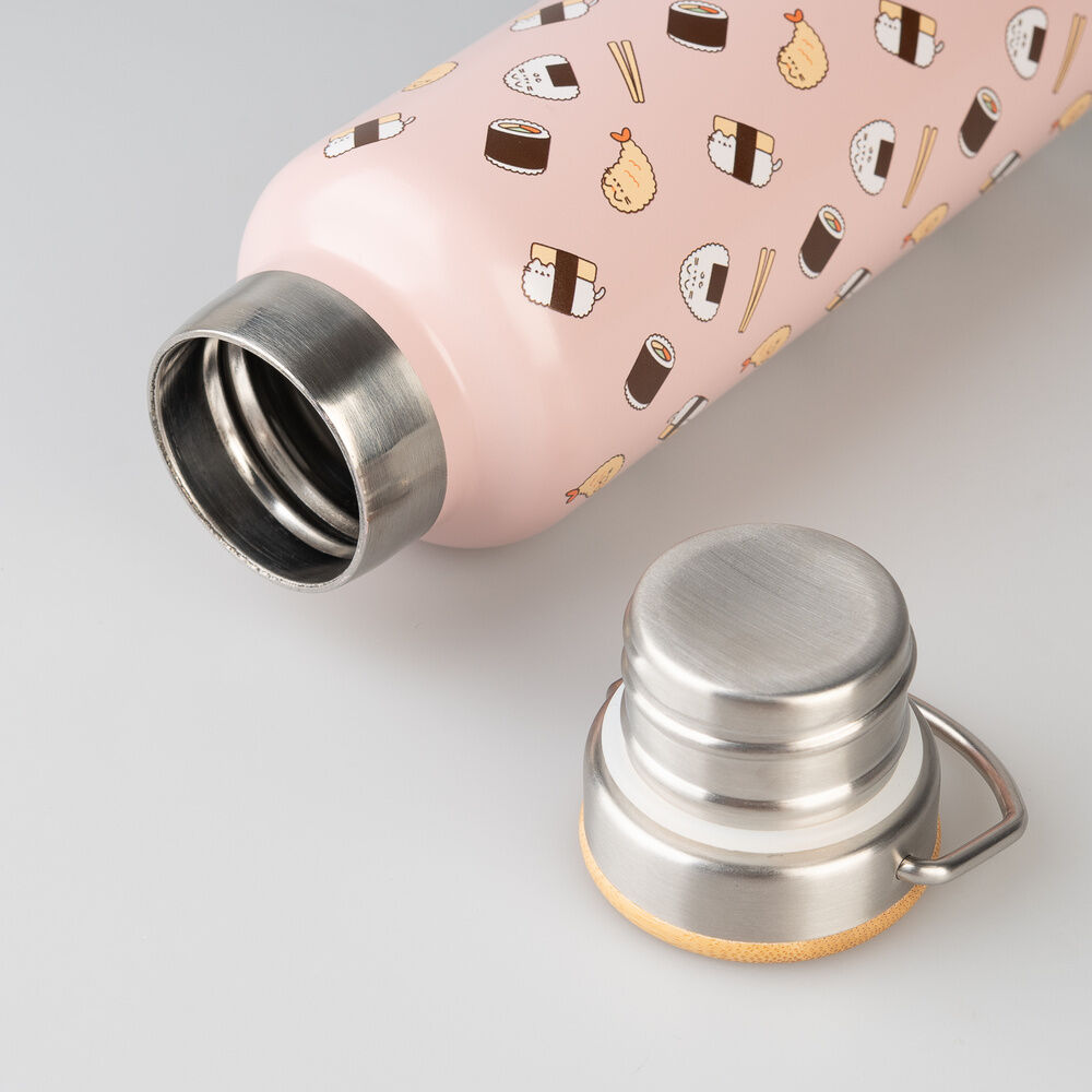 Pusheen Sushi Roll Metallflasche
