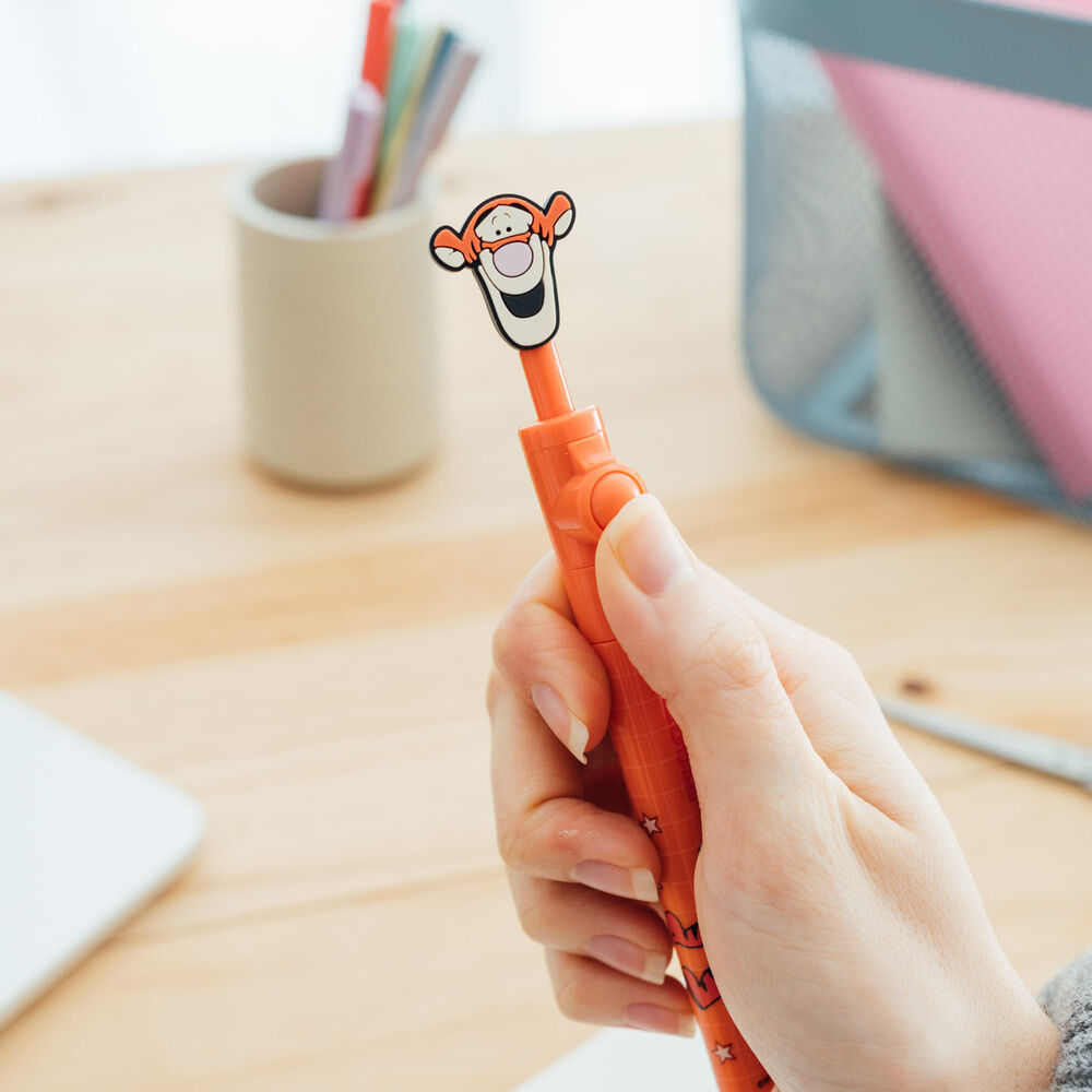 Penna con cappuccio girevole Disney Tigger Winnie the Pooh