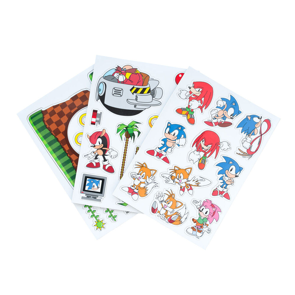 Sonic the Hedgehog Stanzmagnet Set