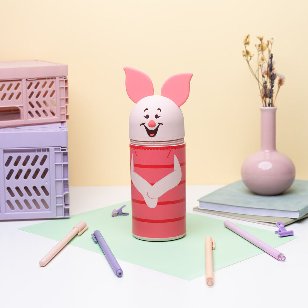 Estuche para lápices 3D de Piglet y Winnie the Pooh de Disney