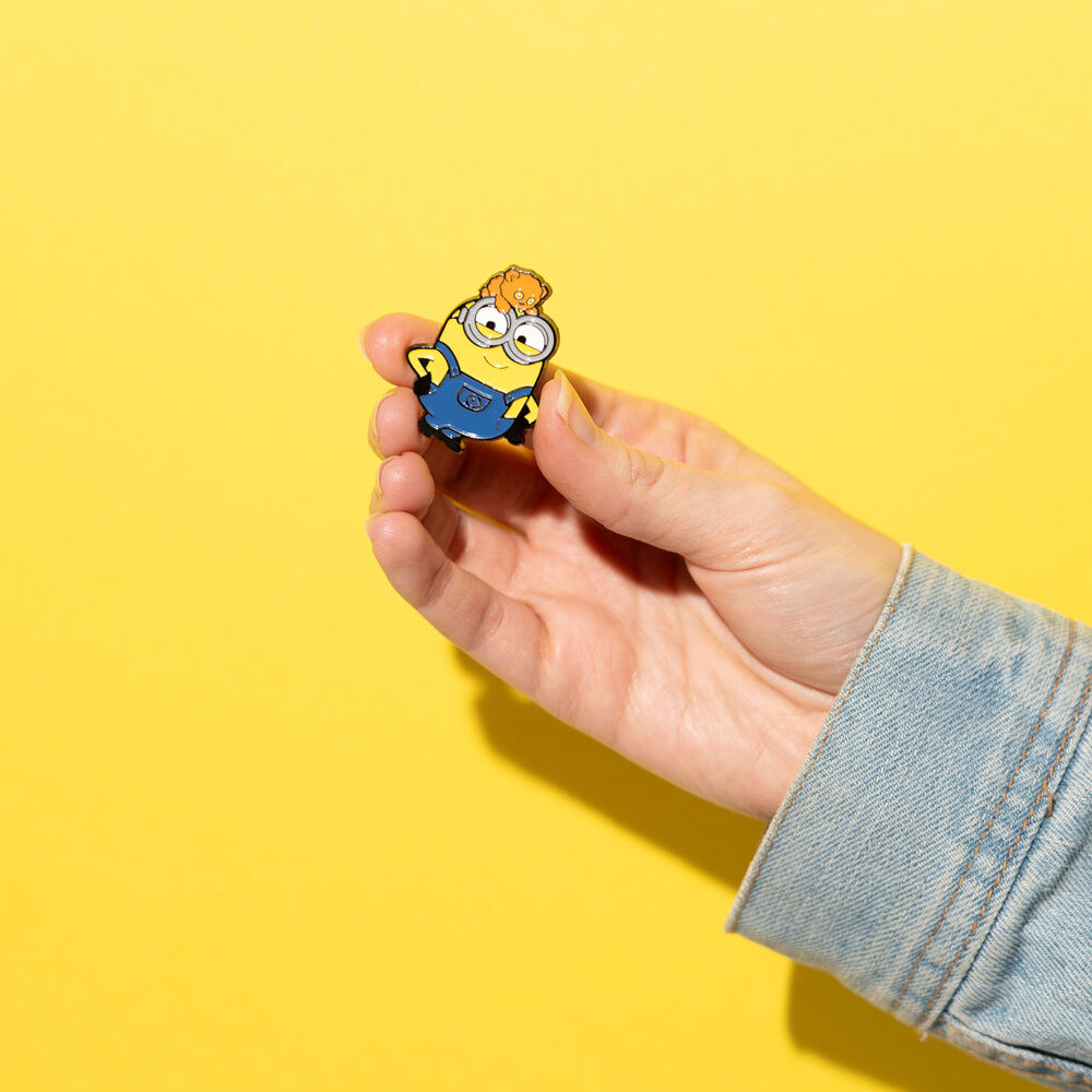 Set di 4 spille dei Minions