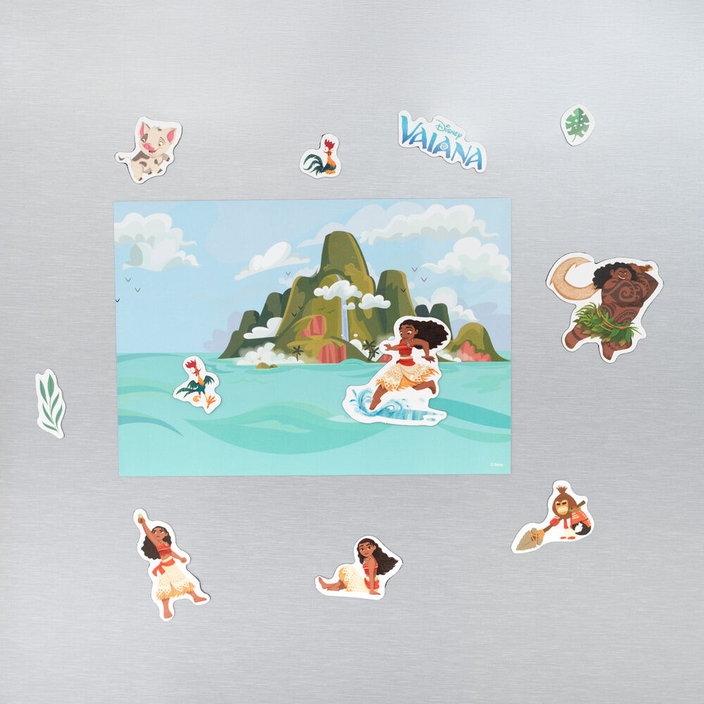 Disney Vaiana Moana Die Cut Magnet Set