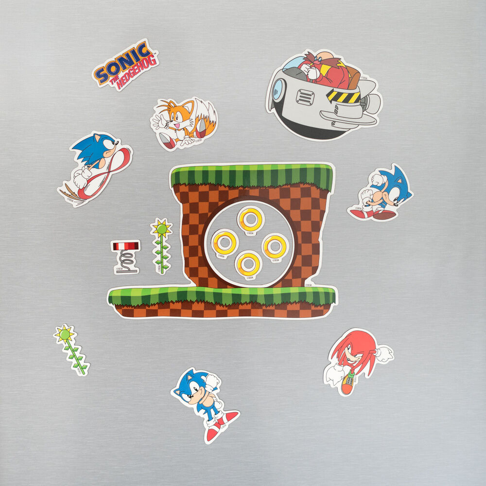 Sonic the Hedgehog Stanzmagnet Set