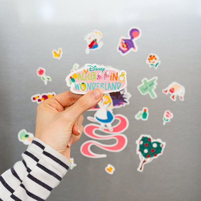 Disney Alice in Wonderland Die Cut Magnet Set