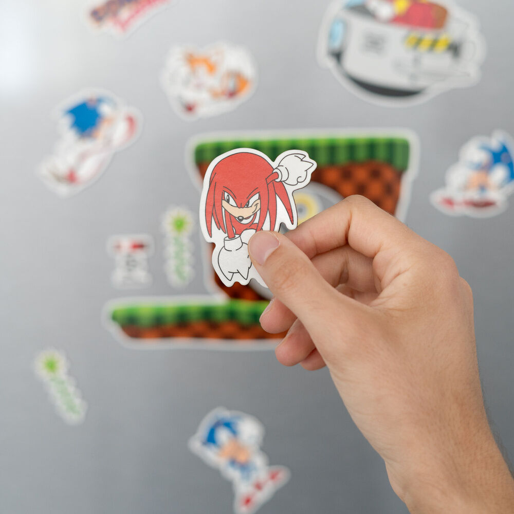 Sonic the Hedgehog Stanzmagnet Set
