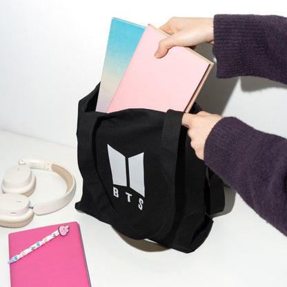 BTS Logo Canvas Bag