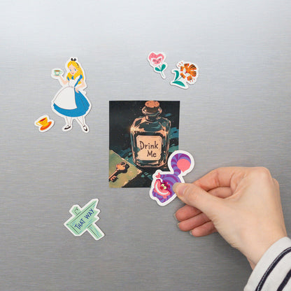 Disney Alice in Wonderland Die Cut Magnet Set