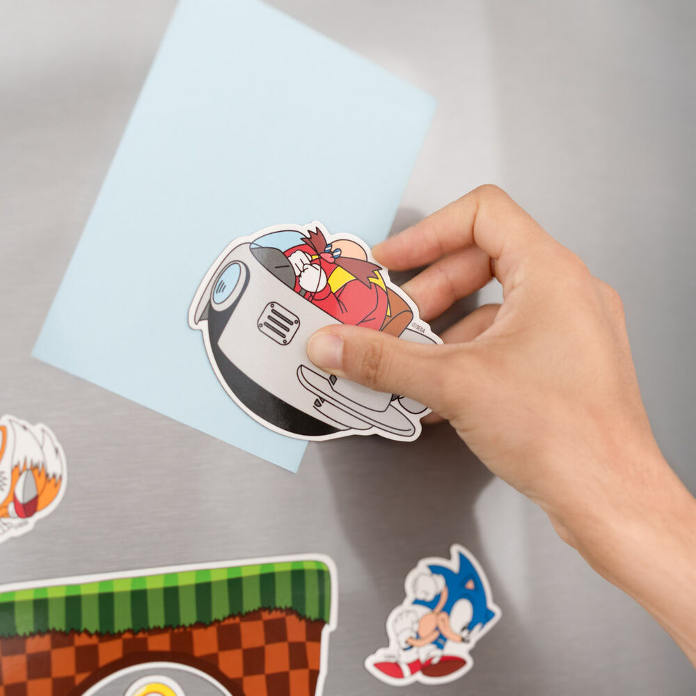 Sonic the Hedgehog Stanzmagnet Set