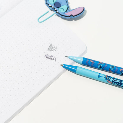 Acrylbasis + Bleistift und Stift Stitch Disney