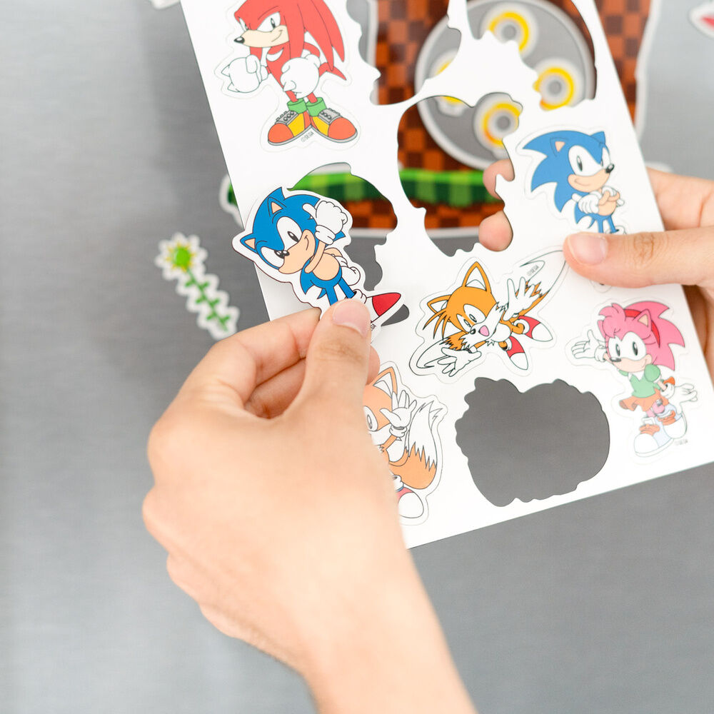 Sonic the Hedgehog Stanzmagnet Set