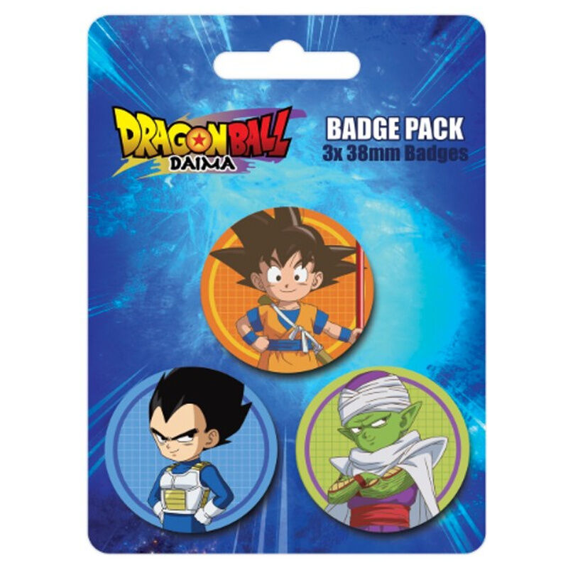 set 5 pins 5 daima dragon ball