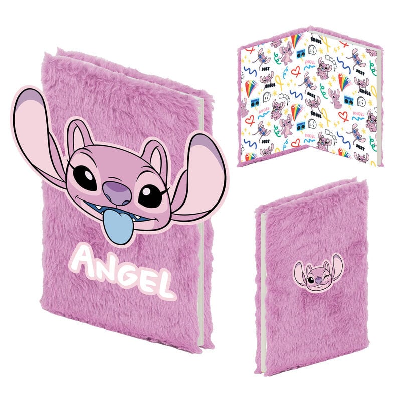 A5 Stitch Disney Plush Notebook