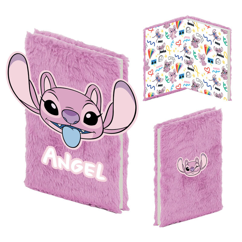 A5 Stitch Disney Plush Notebook