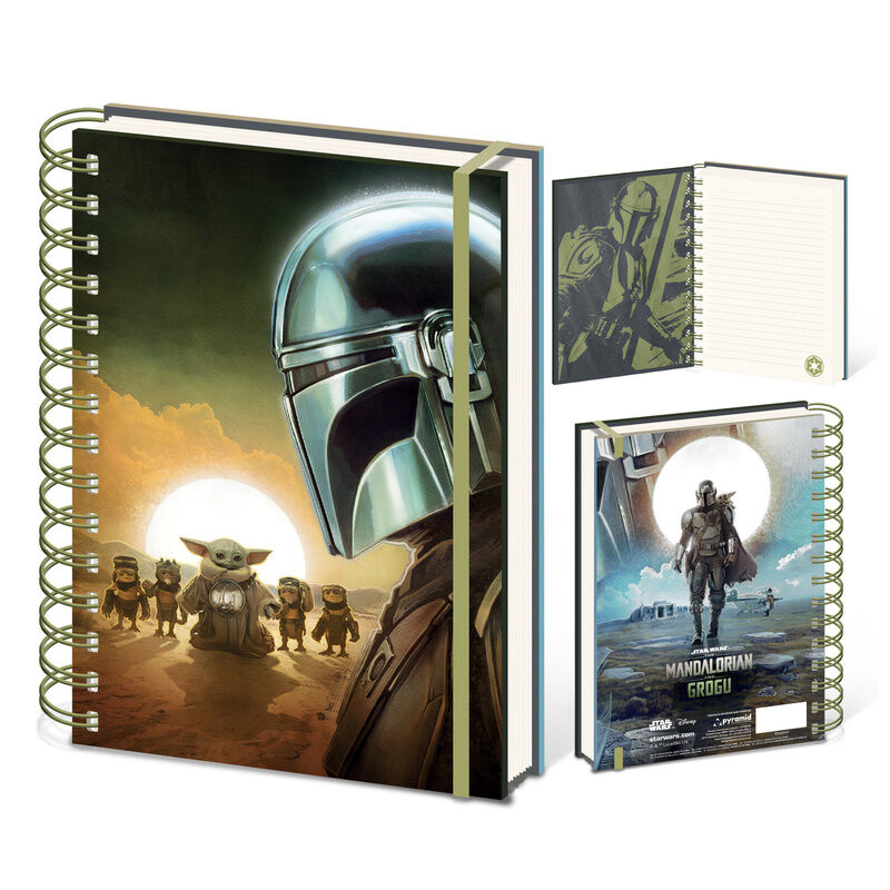 A5 notebook The Mandalorian Star Wars