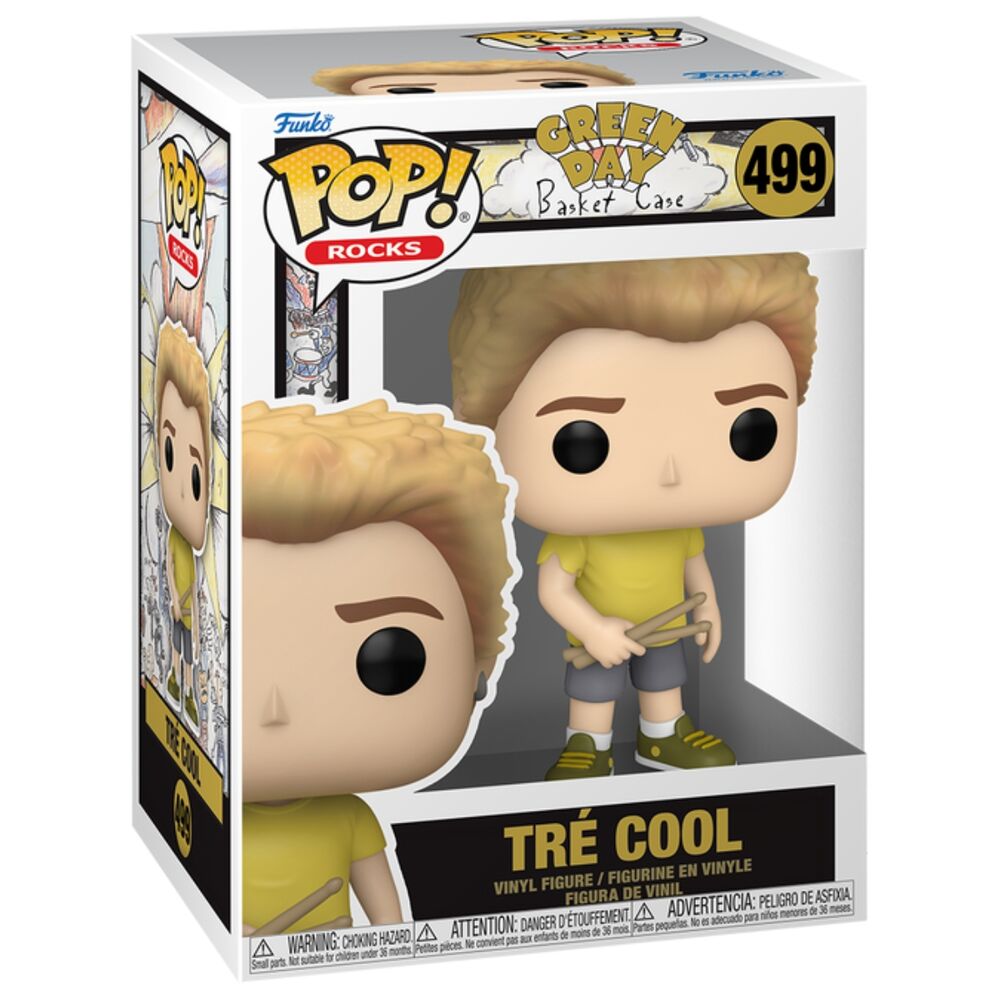 pop figure green day tre cool basket case