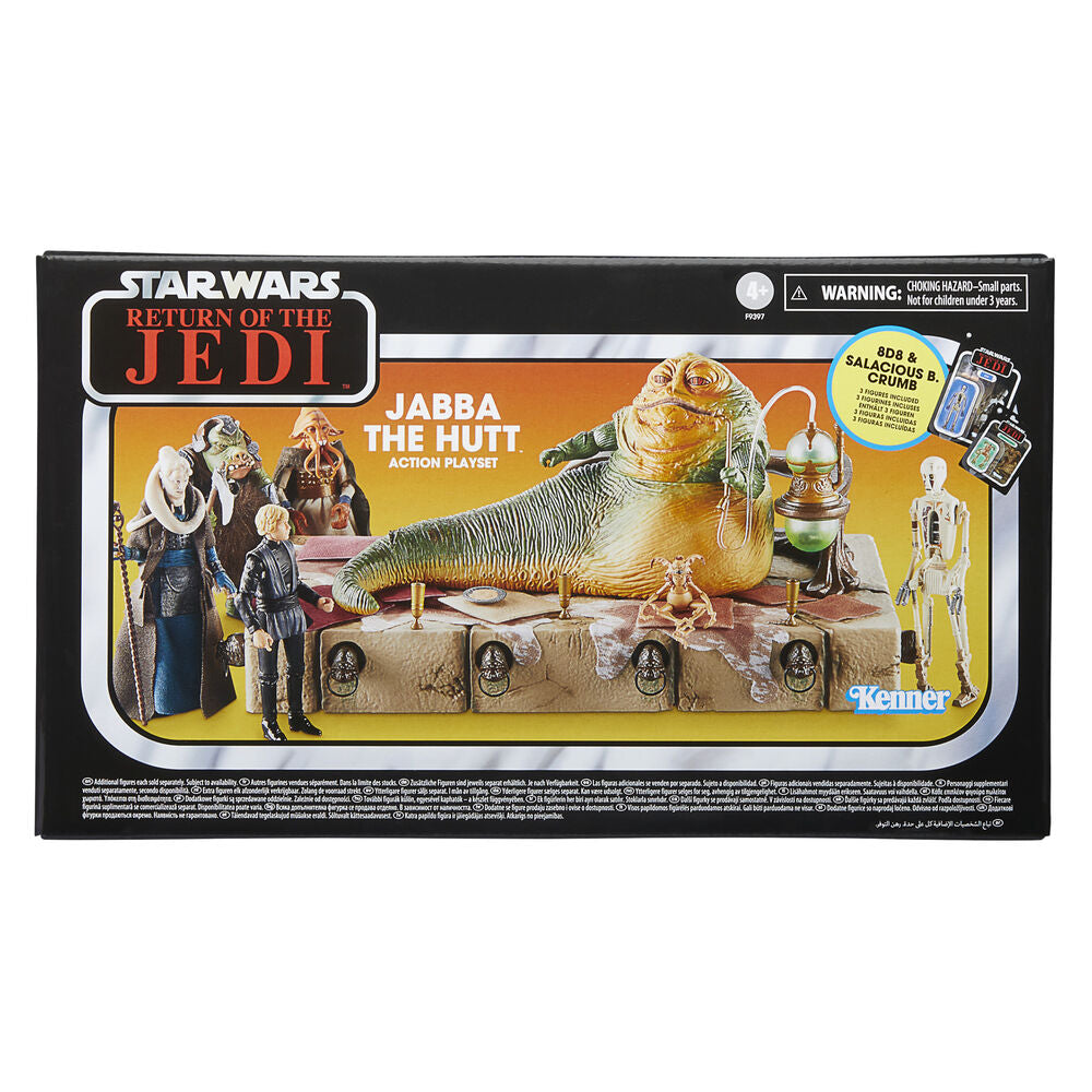 Action figure di Jabba the Hutt di Star Wars alta 9 5 cm