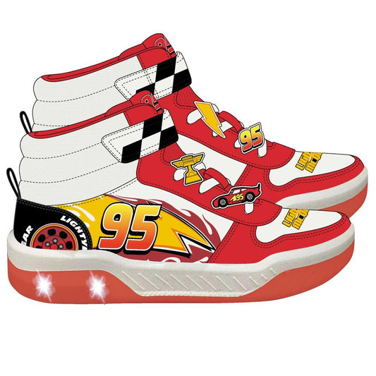 disney cars sports shoes with lights