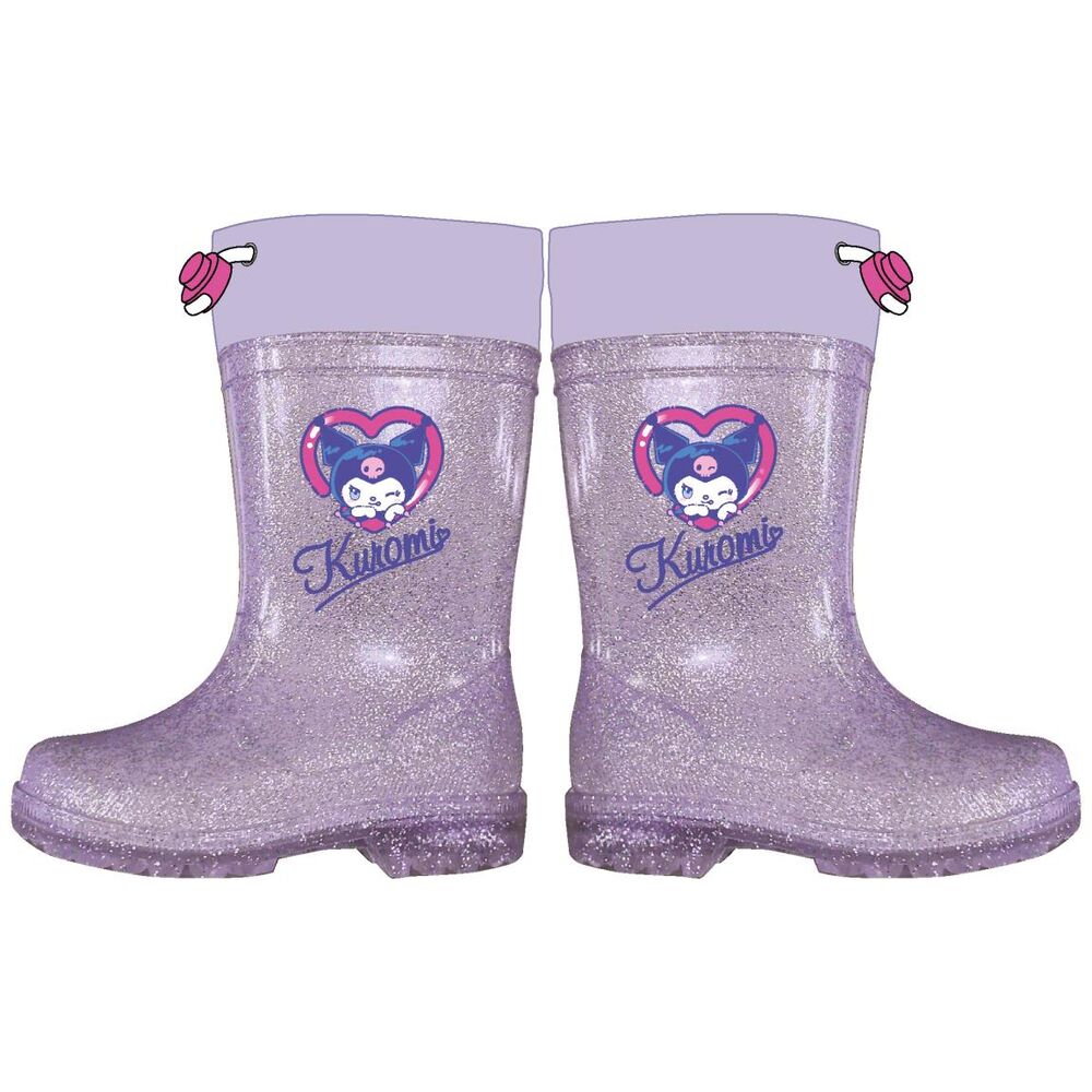 kuromi hello kitty rain boots