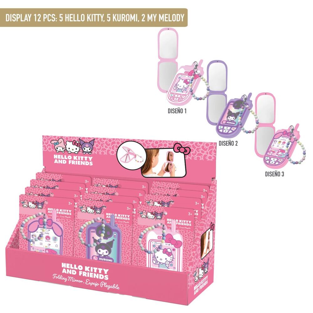 hello kitty and friends mirror