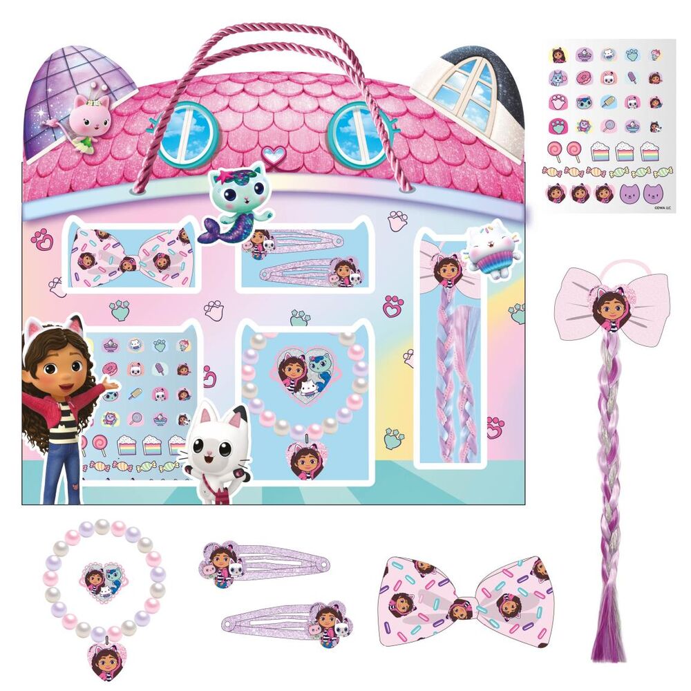 gabby's dollhouse beauty box set