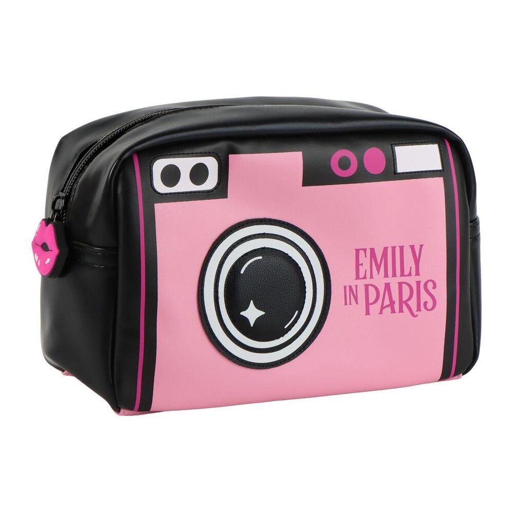 emily's travel toiletry bag in paris
